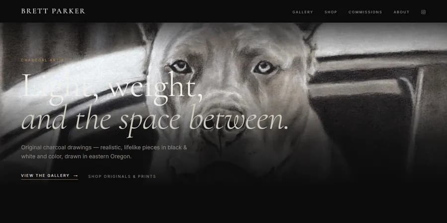 Brett Parker website